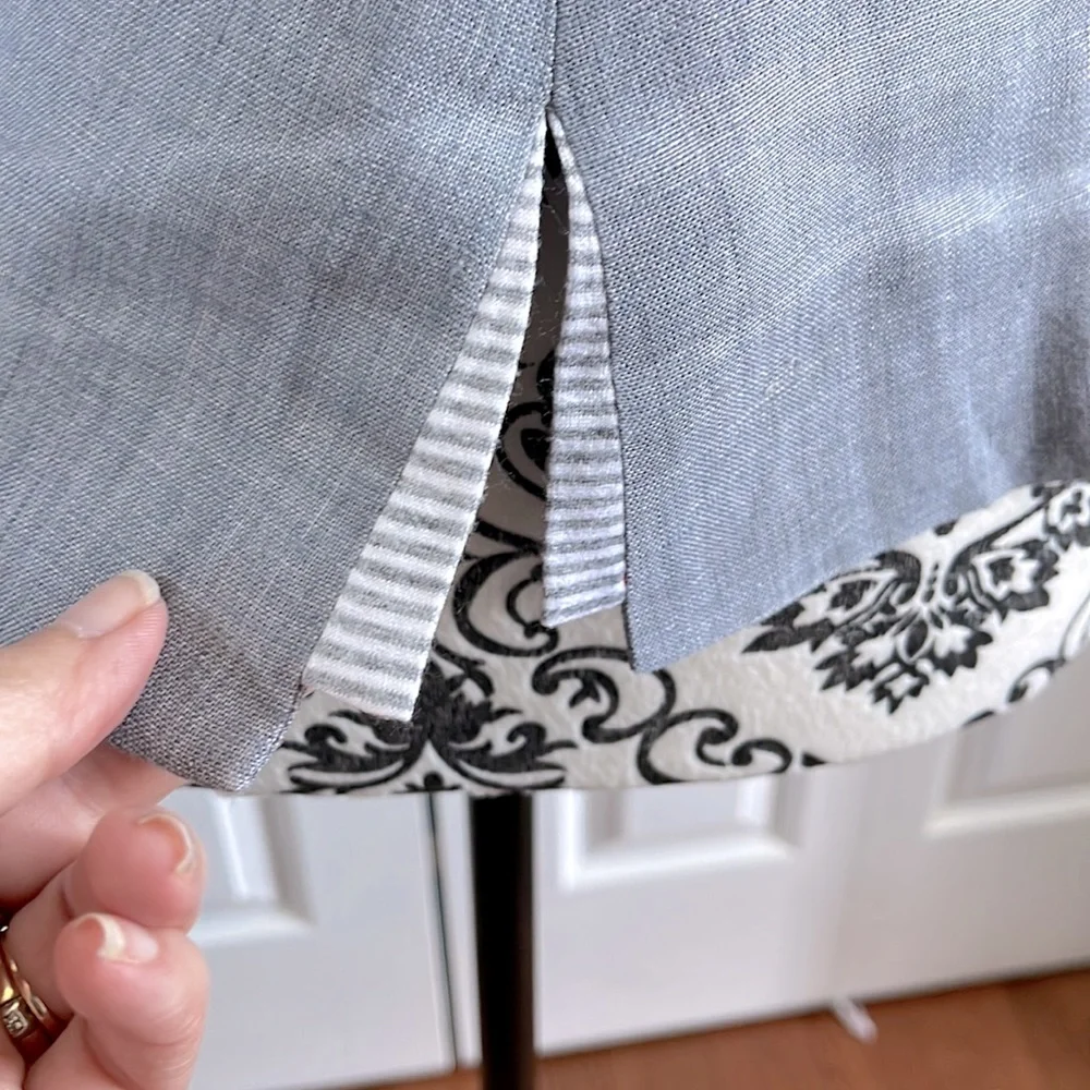 VEX Collection French Linen Jacket - Picture 7 of 10